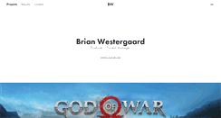 Desktop Screenshot of brianwestergaard.com